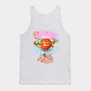 I.A. can't draw hands Tank Top